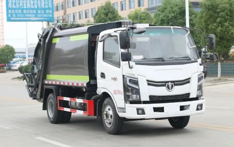飛碟奧馳國六6方壓縮式垃圾車_壓縮式垃圾車生產廠家